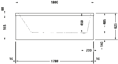 Starck Встроенная ванна 7