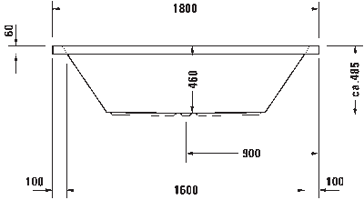 Starck Встроенная ванна 6