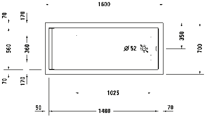 Starck Встроенная ванна 5