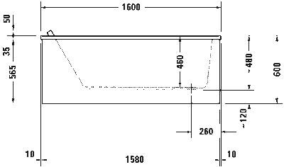 Starck Встроенная ванна 7