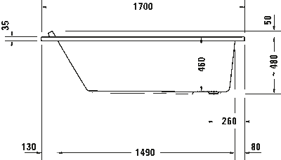 Starck Встроенная ванна 6
