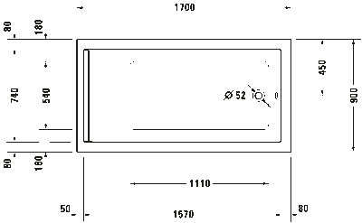 Starck Встроенная ванна 4