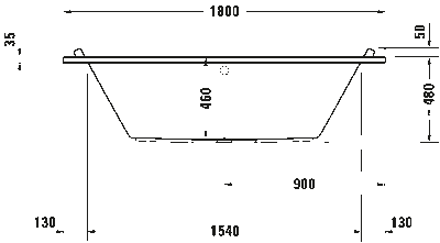 Starck Встроенная ванна 6