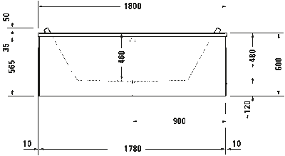 Starck Встроенная ванна 7