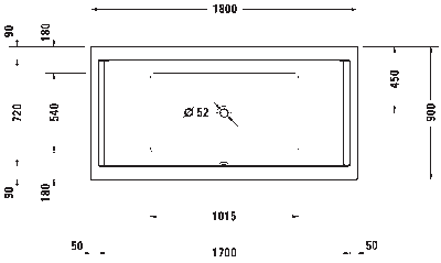 Starck Встроенная ванна 4