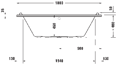 Starck Встроенная ванна 5