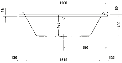 Starck Встроенная ванна 5
