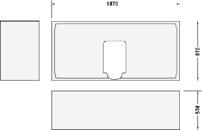 Starck Встроенная ванна 7