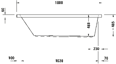 Starck Прямоугольная 8