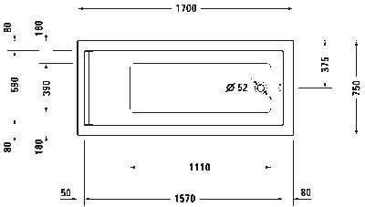 Starck Прямоугольная 8