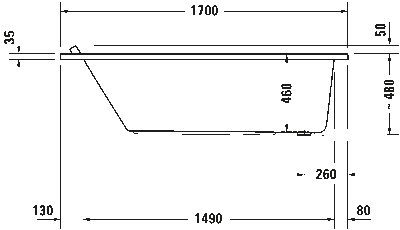 Starck Прямоугольная 9