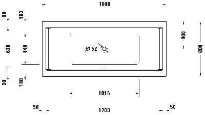 Starck Прямоугольная 8