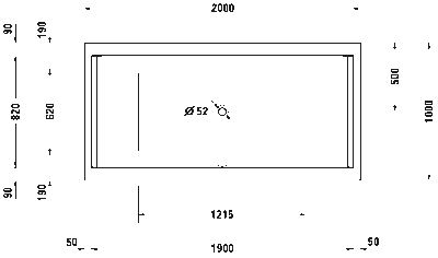 Starck Прямоугольный 8