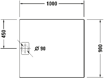 Stonetto Душевой поддон прямоугольный 7