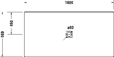 Sustano Душевой поддон прямоугольный 12