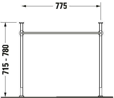 Vero Металлическая консоль 5