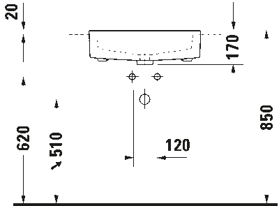 Vero Умывальник 6