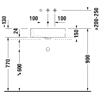Vero Настенная/на столешницу 6