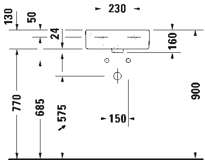 Vero Умывальник для рук 11