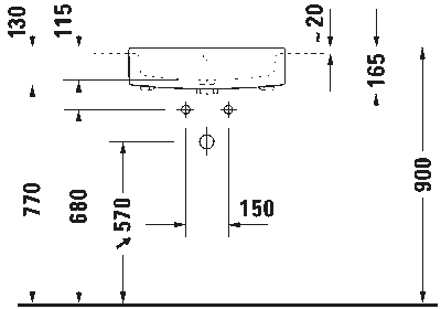 Vero Air Умывальник 5