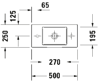 Vero Умывальник для рук 15