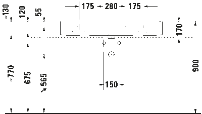 Vero Air Умывальник шлифованный с переливом 22