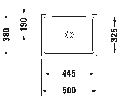 Vero Air Раковина шлифованный вариант 4