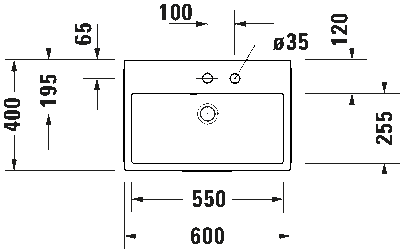 Vero Air Умывальник 10