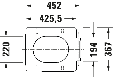 Vero Air Сиденье для унитаза съемный вариант 11