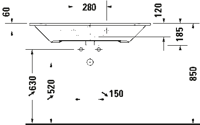 Viu Умывальник 8