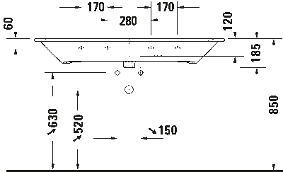 Viu Умывальник 11