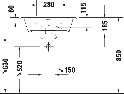 Viu Умывальник 8