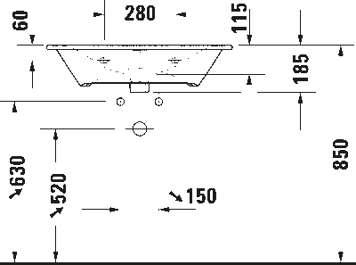 Viu Умывальник 8