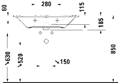 Viu Умывальник 17