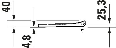 Viu Крышка для писсуара петли хромированные 6