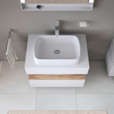 Wave Однорычажный смеситель для умывальника 12