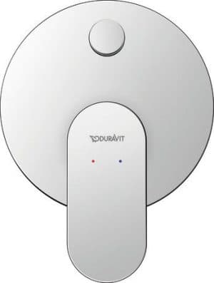 Wave Однорычажный смеситель  скрытого монтажа с переключателем на 2 потребителя 4