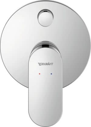 Wave Однорычажный смеситель  скрытого монтажа с переключателем на 2 потребителя 5