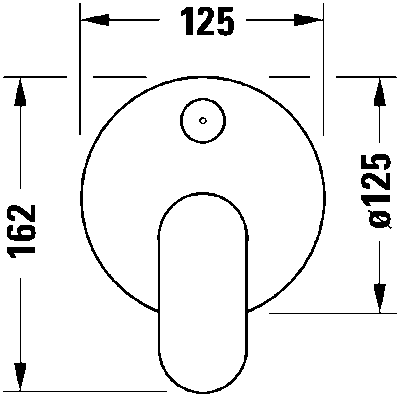 Wave Однорычажный смеситель  скрытого монтажа с переключателем на 2 потребителя 11