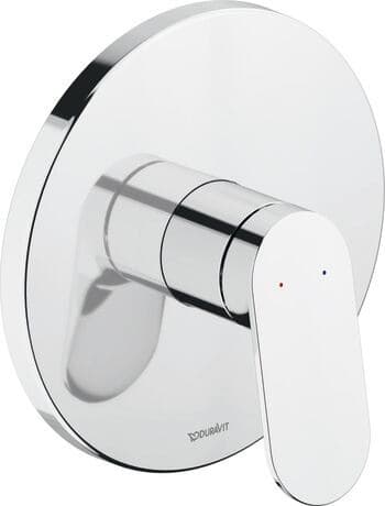 Wave Однорычажный смеситель  скрытого монтажа Включает: видимые части без комплекта для скрытого монтажа