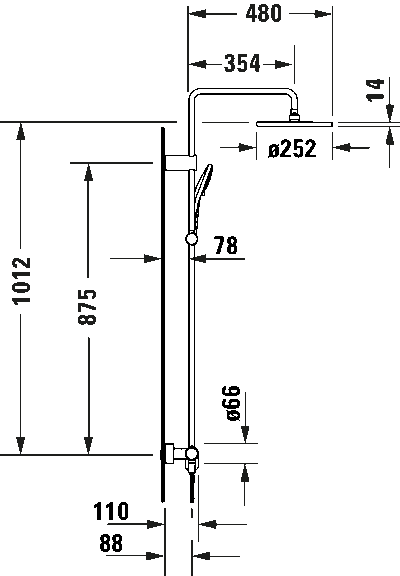 Wave Душевая система 7