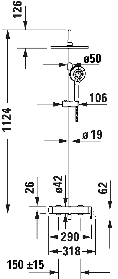 Wave Душевая система 8