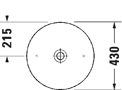 White Tulip Раковин шлифованный вариант без перелива без площадки под смеситель включая выпуск  керамической крышкой вкл 15