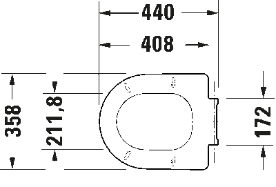 White Tulip Сиденье для унитаза съемный вариант 19