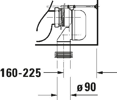 White Tulip Унитаз напольный комбинированный Duravit Rimless® (не вкл. бачок) 16