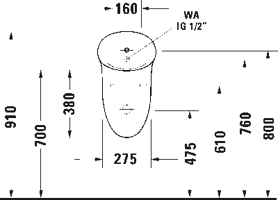 White Tulip писсуар 6