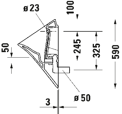 White Tulip писсуар 7