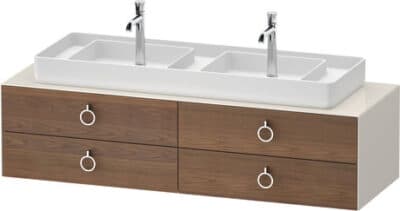 White Tulip Тумба под консольную раковину, подвесная 24