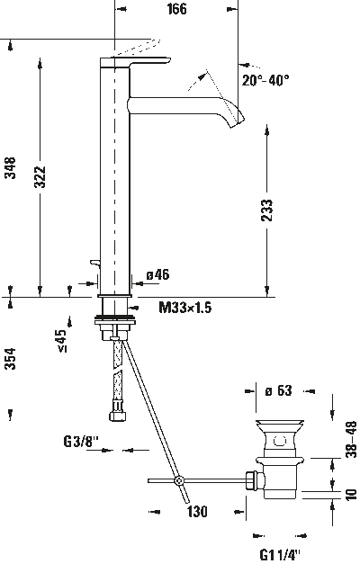 C.1 Однорычажный смеситель для умывальника 49