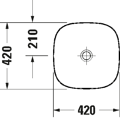 Zencha Раковина на столешницу 25